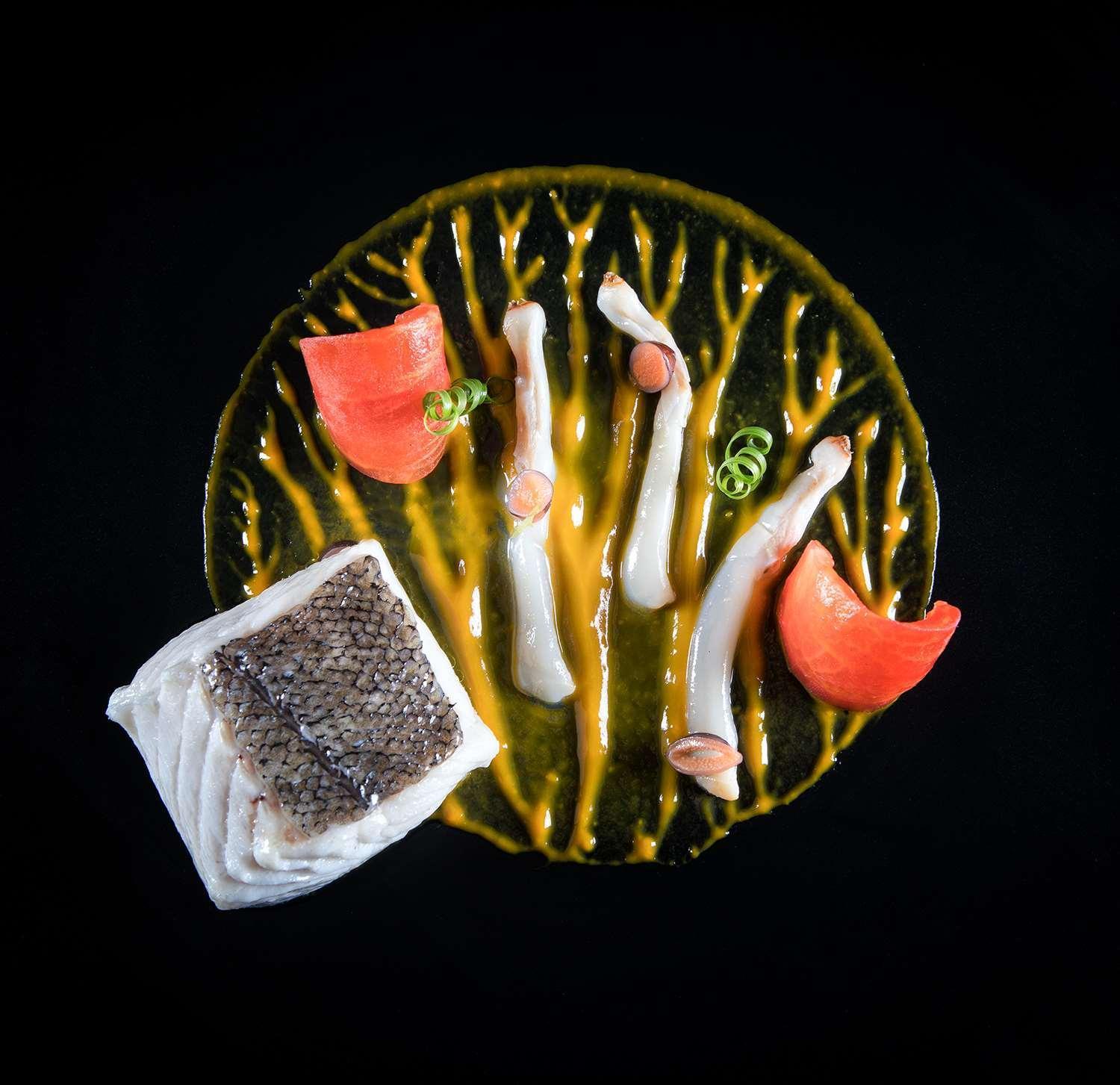 Nh Collection A Coruna Finisterre Extérieur photo A plate of asparagus